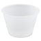 Dart Polystyrene Portion Cups, 4oz, Translucent, PK2500 P400N - alternate 2